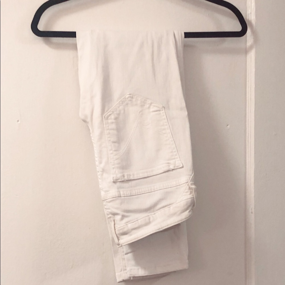 White jeans